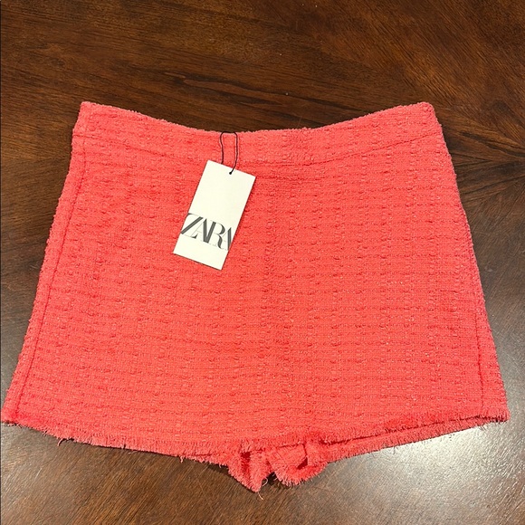 Zara Pants - New Tags Attached Zara Women's Coral Skorts